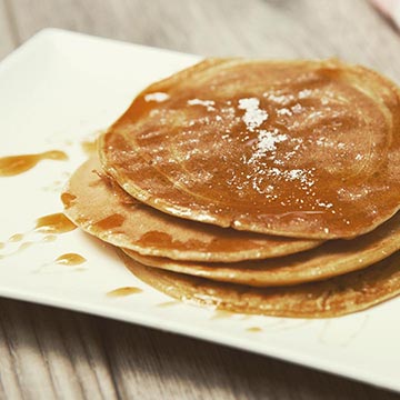 Brunch : Pancakes au sirop d'érable en livraison à Paris