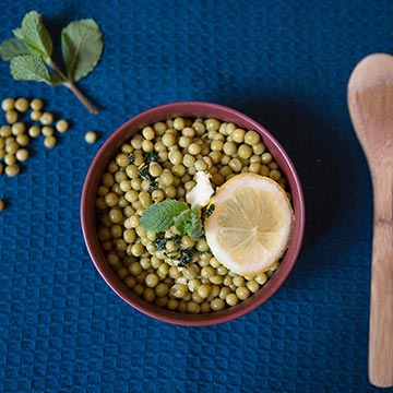 Brunch : Les petits pois à la menthe et citron en livraison à Paris